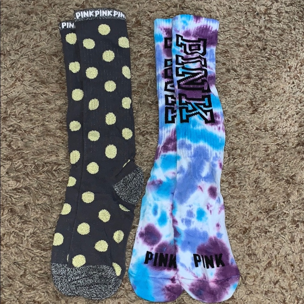 PINK Socks